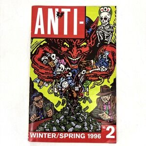 Vintage 90s Anti-‎ Records Mailer Catalog Punk Underground #2 Kalynn Campbell